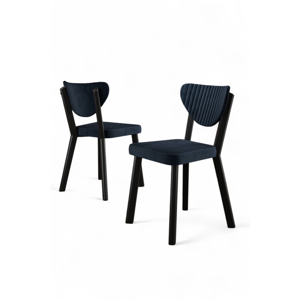Set Stolica (6 Komada) Arfe - Boje: Antracit, Crni Antracit slika 2
