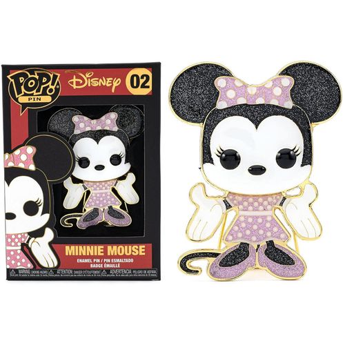 Funko pop Disney Minnie Large Enamel bedž 10cm slika 1