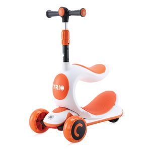 Lorelli Romobil sa svjetlećim točkovima Trio 2U1, Orange