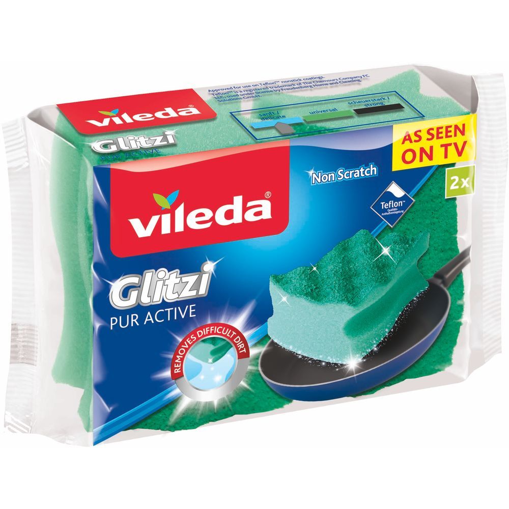 Vileda PURACTIVE Spužvice za pranje suđa 2/1 slika 1