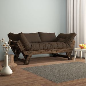 Dvosjed sofa CPT8120-210 - boje: Orah, Smeđa Bašta