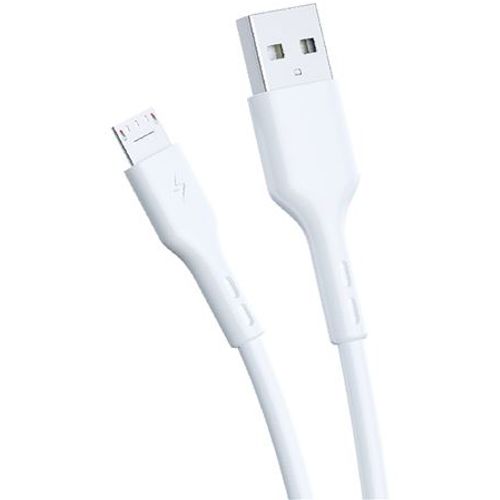 MS CABLE 3A fast charging USB-A 3.0 -> microUSB, 1m, bijeli slika 1