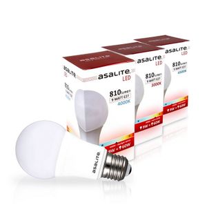 ASALITE LED žarulja E27 9W 3000K 810lm