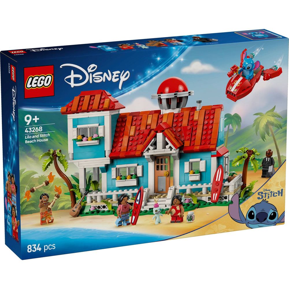 LEGO 43268 Lilo i Stitch Kuća na plaži slika 1