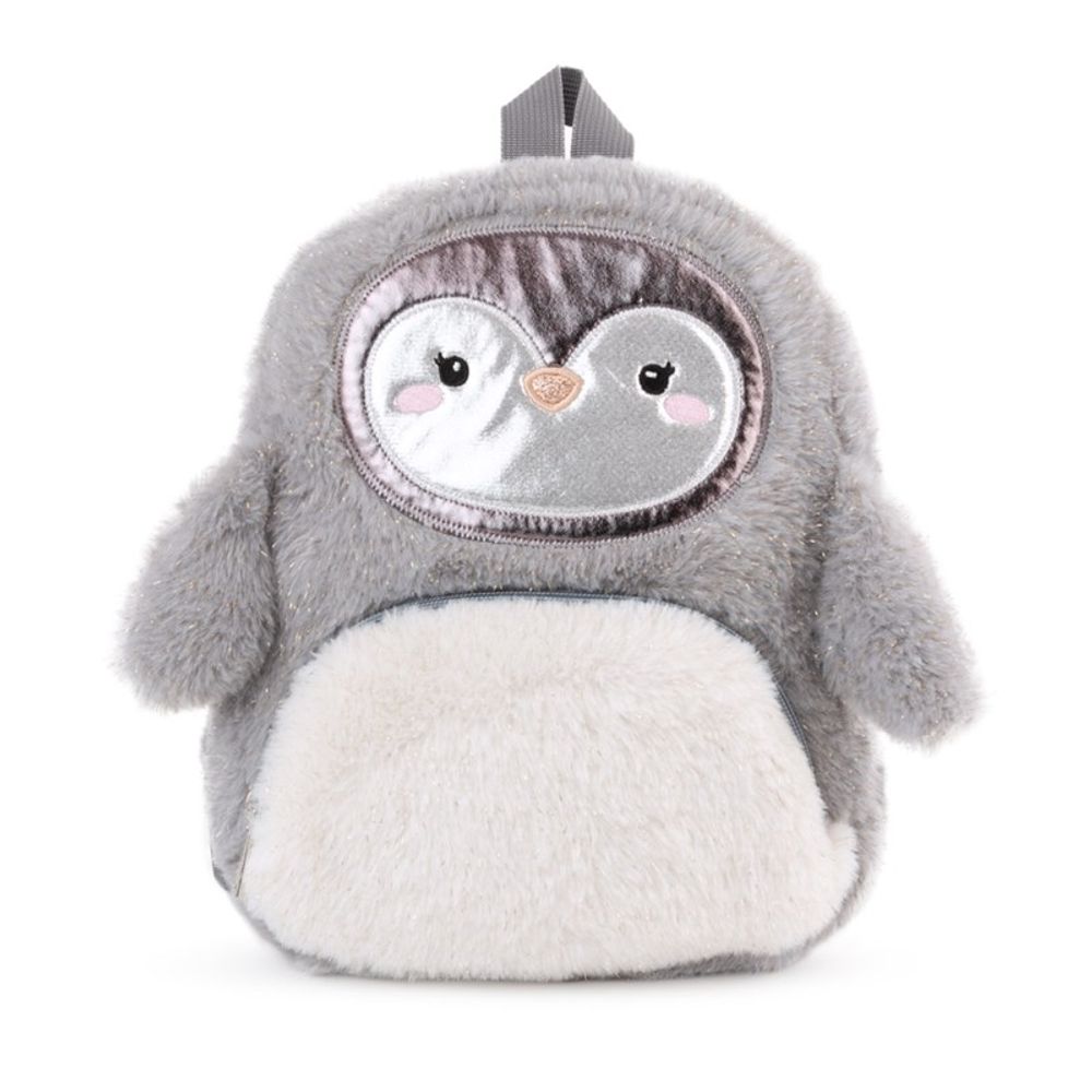 AMEK Plišani ruksak Pingvin Grey 30cm slika 1