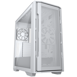 COUGAR Uniface White PC Case Mid Tower Mesh Front Panel