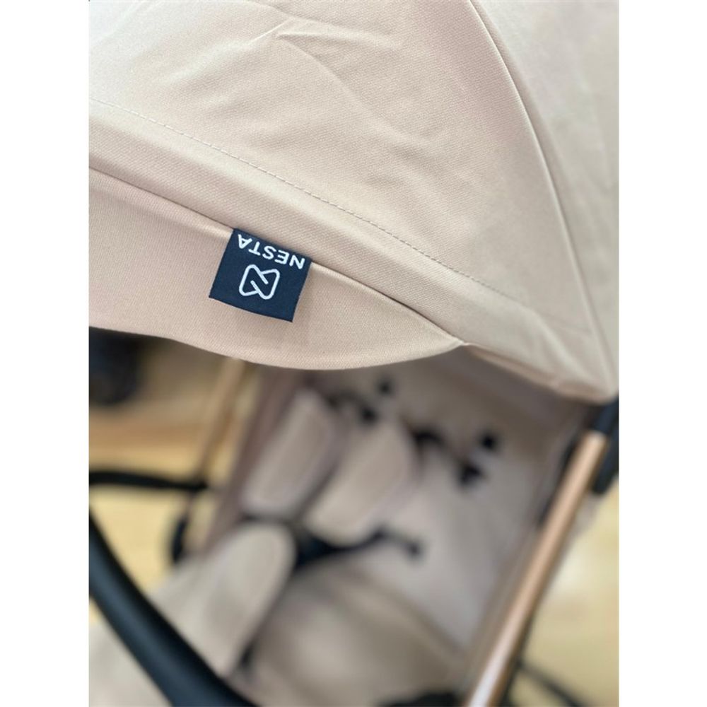 Nesta Kolica za bebe Zoe X5, Beige slika 3