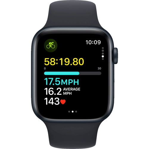 Apple SAT pametni, 1.78" LTPO OLED zaslon, vodootporan BT, WiFi - Watch SE 2023 GPS 44mm Midnight slika 3