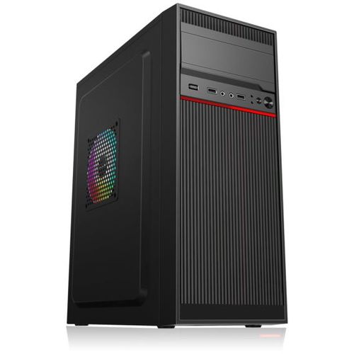 NaviaTec 310-7 ATX Mid Tower PC Case 1xUSB3.0, 2x USB 2.0, No PSU slika 1