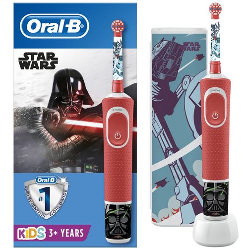 Oral-B električna četkica D100 kids Star wars + putna torbica slika 2