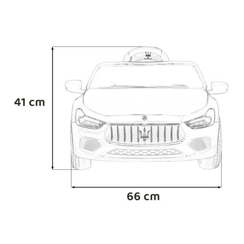 Licencirani auto na akumulator Maserati Ghibli S - crni slika 3