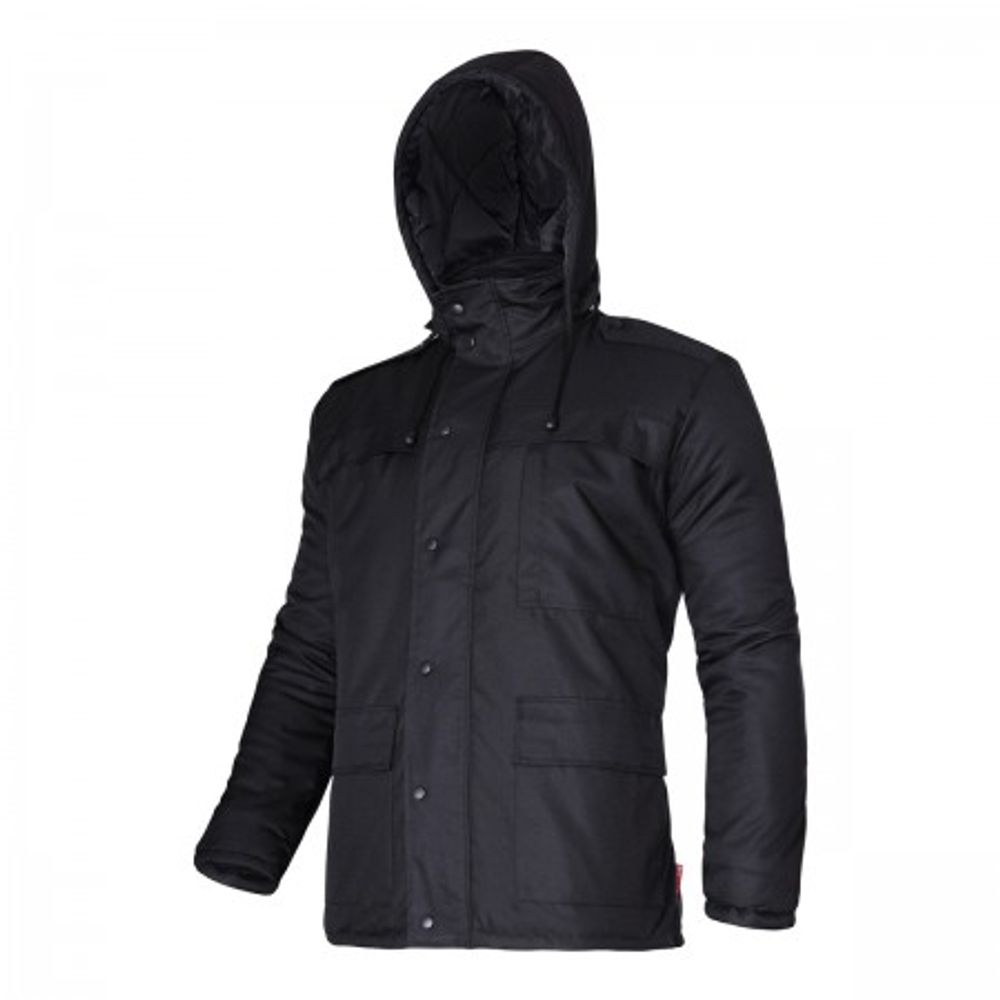 JAKNA PODSTAVLJENA CRNA "2XL"  L4091505 slika 1