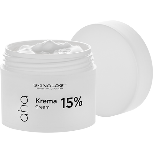 Skinology AHA krema za lice 15% 50ml slika 1