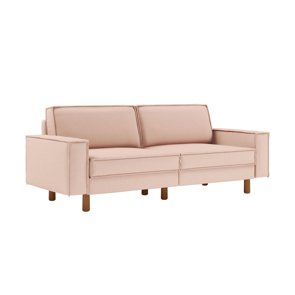 Sofa na 3 sjedala Sparrow 3 - boje: losos i orah slika 1