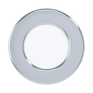 Eglo Fueva 5 ugradbena led, 2,7w, 360lm, prom 86, ip44, bijela/krom/plastika 