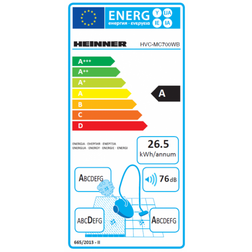 Heinner usisavač HVC-MC700WB slika 7