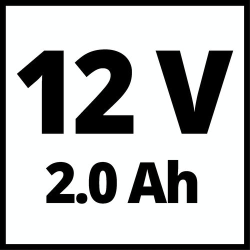 Einhell Akumulatorska bušilica Set TE-CD 12/1 Li (2x2,0Ah) slika 11