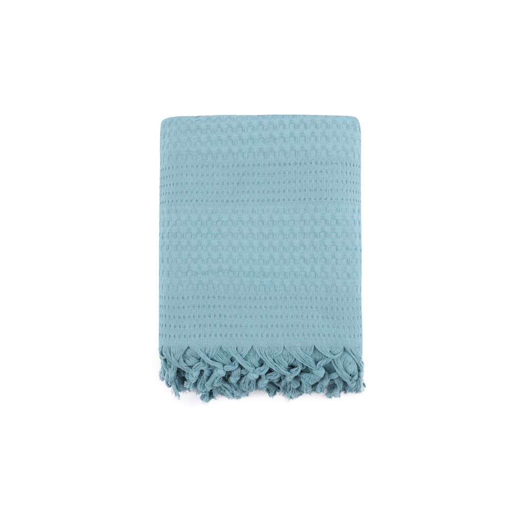 Double pique Peacook, colour: petrol green slika 5
