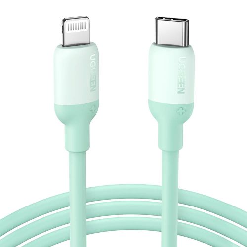 Kabel UGREEN, Lightning na USB-C PD, zeleni, 1m slika 1