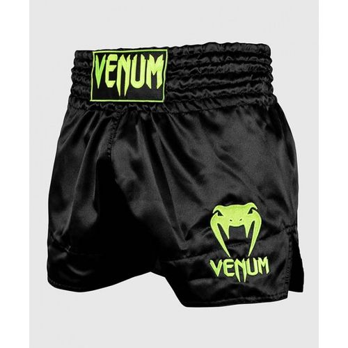 Venum Classic Muay Thai Šorc Crno-Neon Žuti XL slika 1