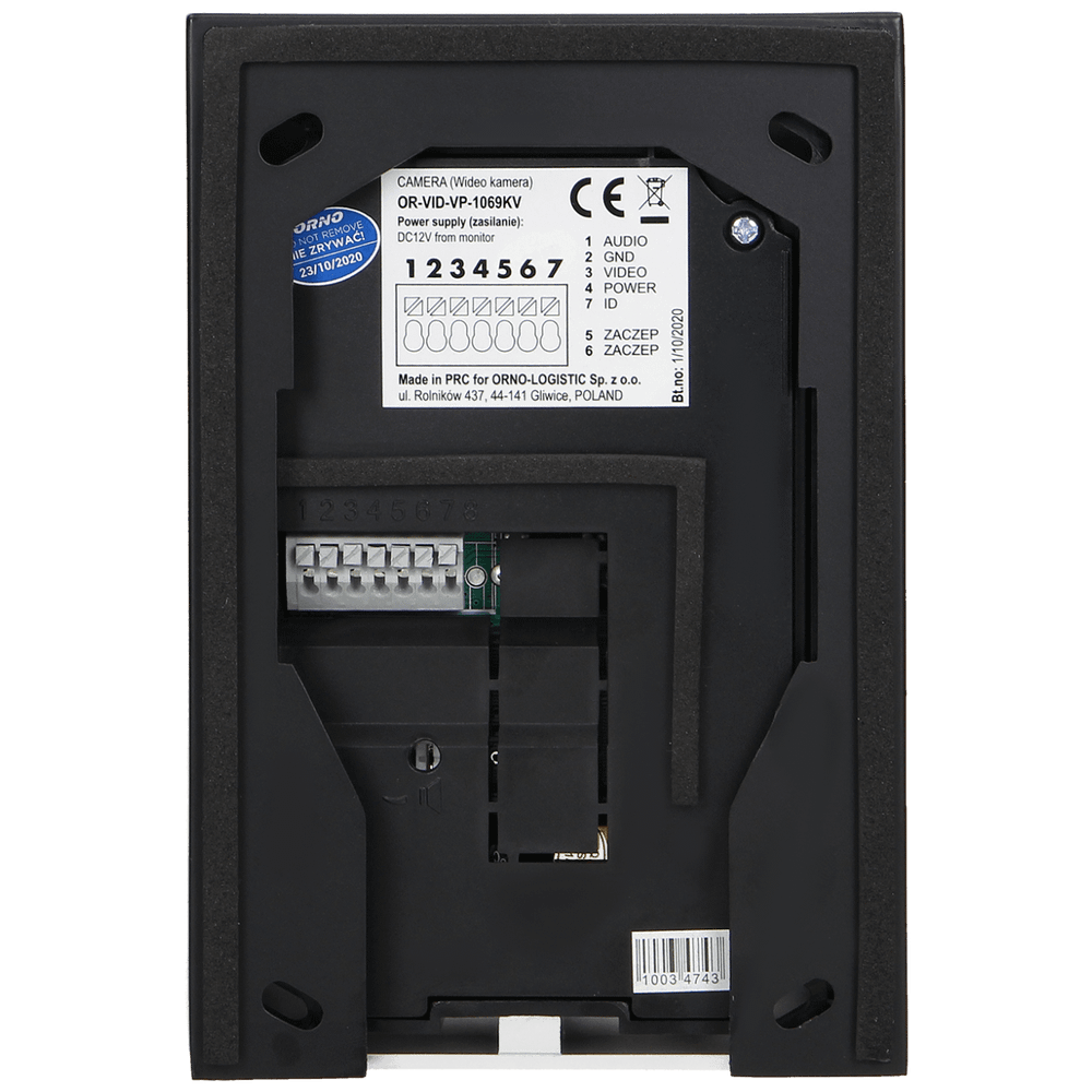 Orno Video interfon 7", set, Indi N - OR-VID-VP-1069/B slika 6
