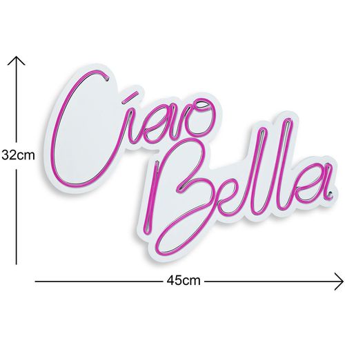 Ciao Bella - Pink Pink Decorative Plastic Led Lighting slika 6