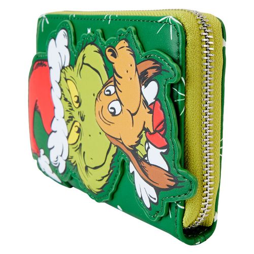 Loungefly Dr. Seuss How the Grinch Stole Christmas! Santa wallet slika 2