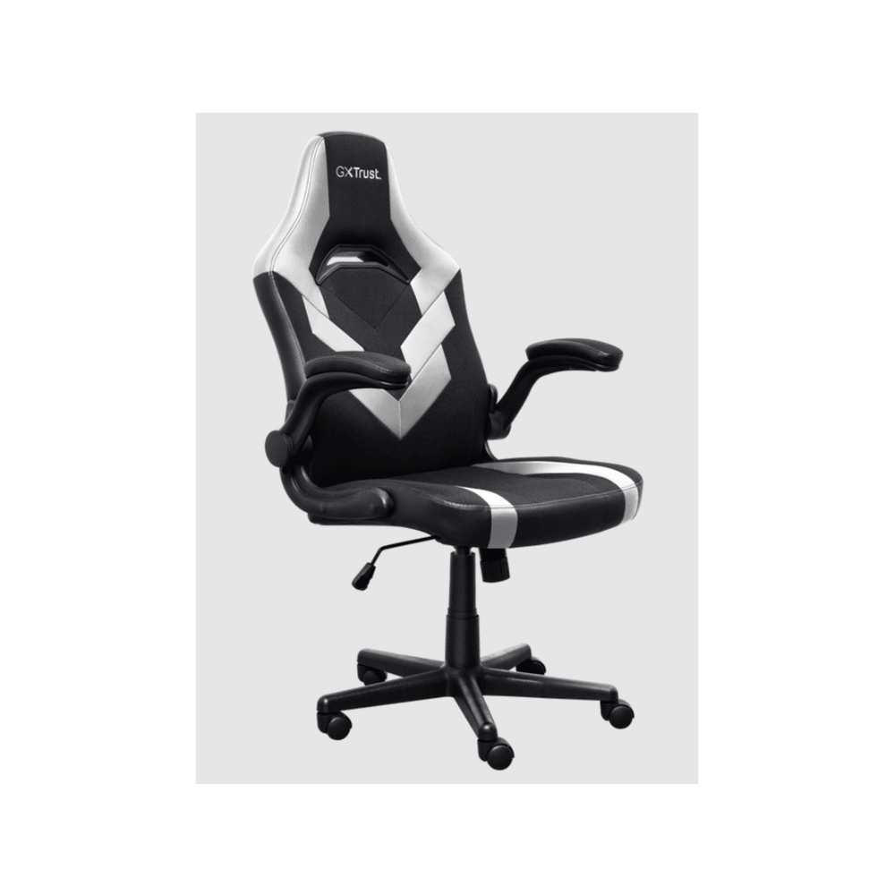 Trust GXT703W RIYE gamingstolica, crno- bijela boja slika 5