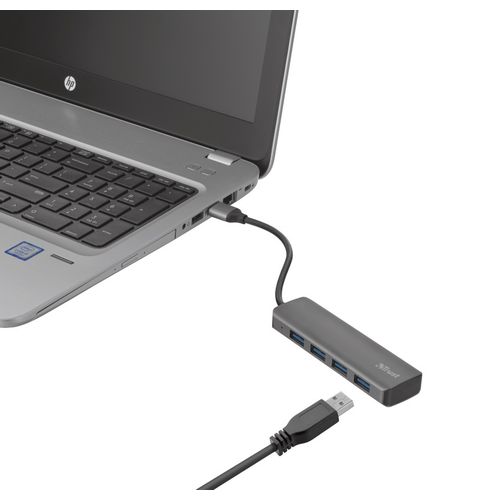 Trust adapter USB-A/4x USB-A Halyx - EOL slika 4