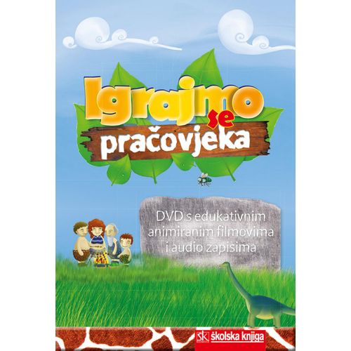  IGRAJMO SE PRAČOVJEKA - DVD s edukativnim animiranim filmovima i audio zapisima - Marko Pinjuh, Vedrana Gregurić slika 1