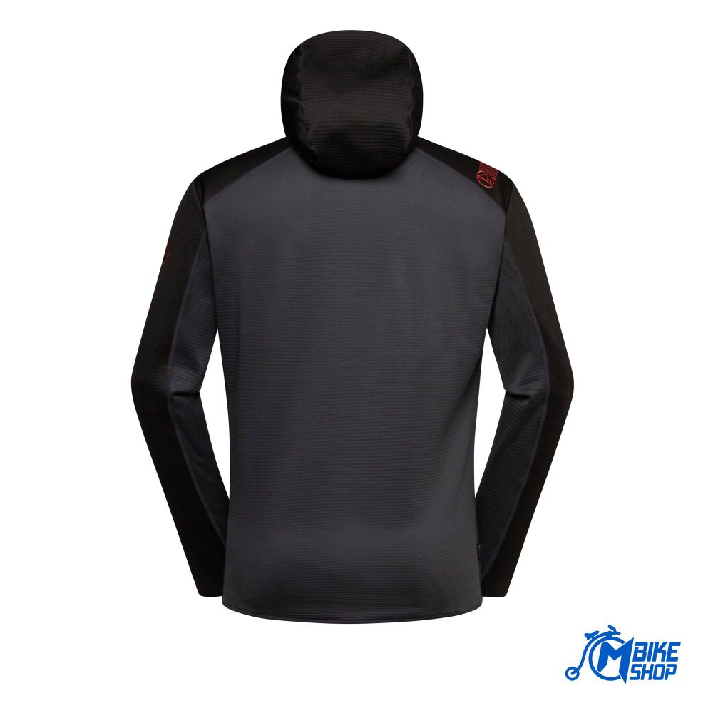 La Sportiva Muška flis jakna Upendo Hoody M, Carbon/Cherry Tomato slika 2