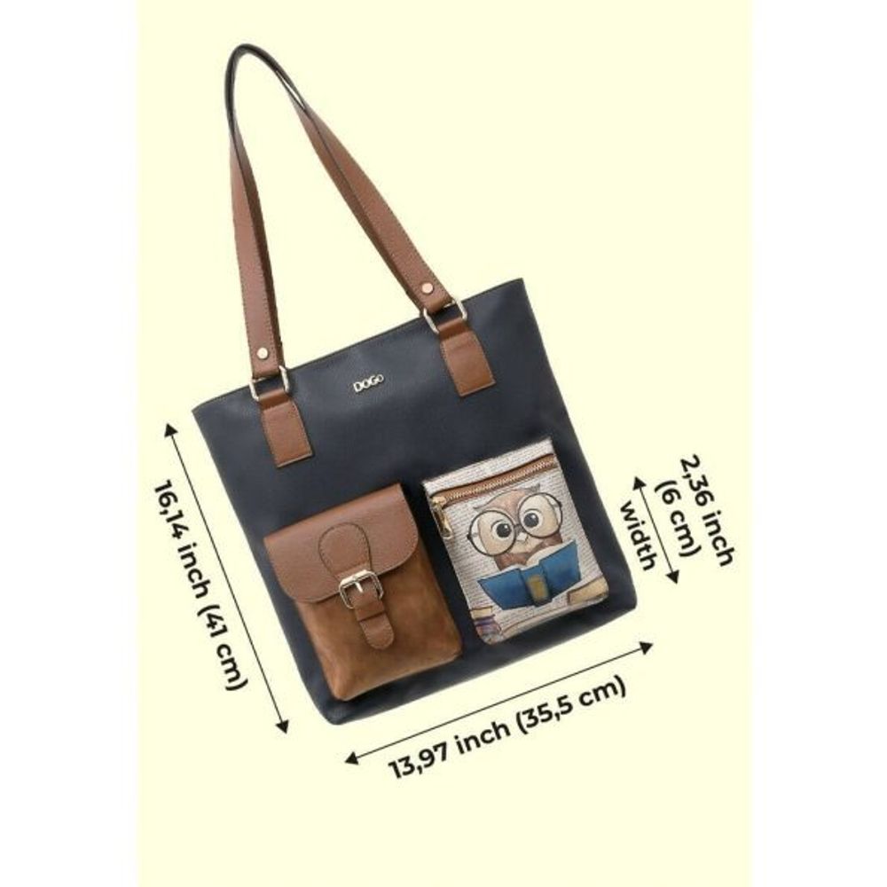 DOGO Torba Multi Pocket The Wise Owl slika 6