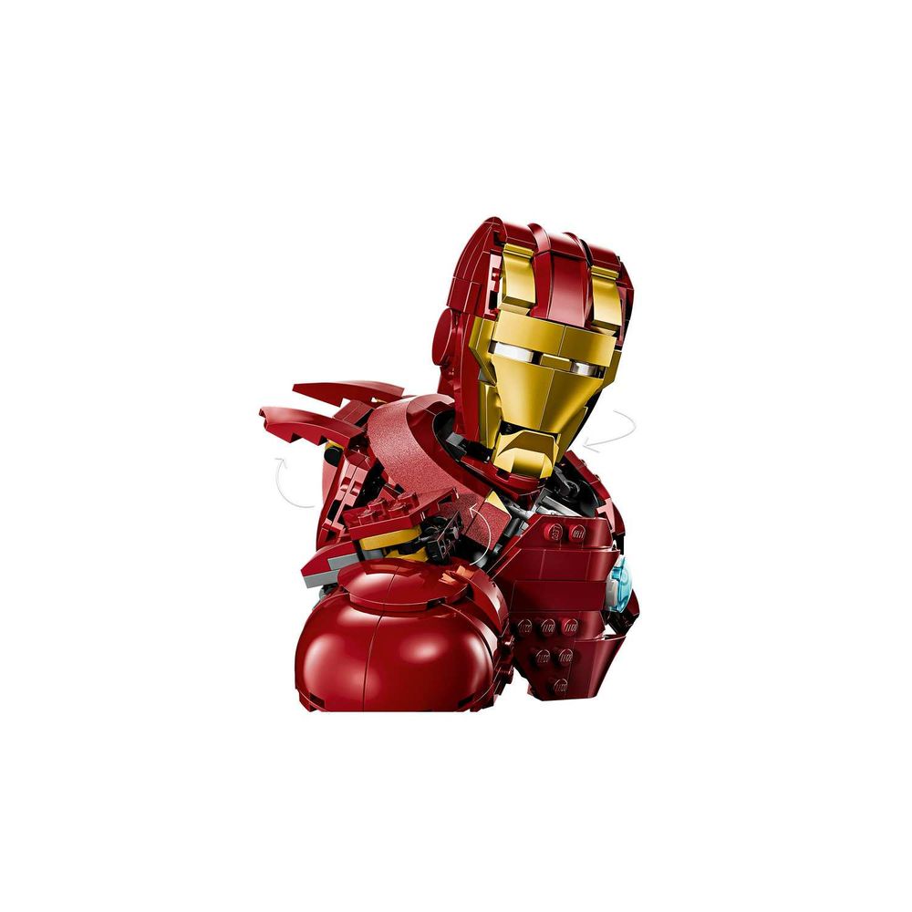 LEGO 76327 Iron Man MK4 Bust slika 6