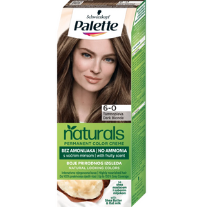 Palette Naturals Color Creme Farba za kosu 6-0 Tamnoplava