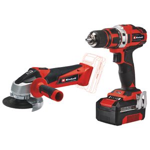 Einhell Akumulatorska bušilica ugaona brusilica Set TE-TK 18/2 Li Kit (CD+AG) (1x 4,0 Ah)