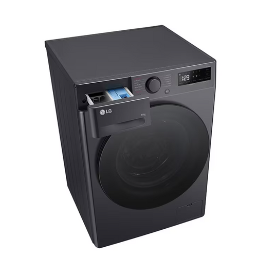 LG F4WR511S2M Veš mašina sa parom, 11kg, 1400rpm, AI DD™, TurboWash™360, 55cm, Crna slika 9