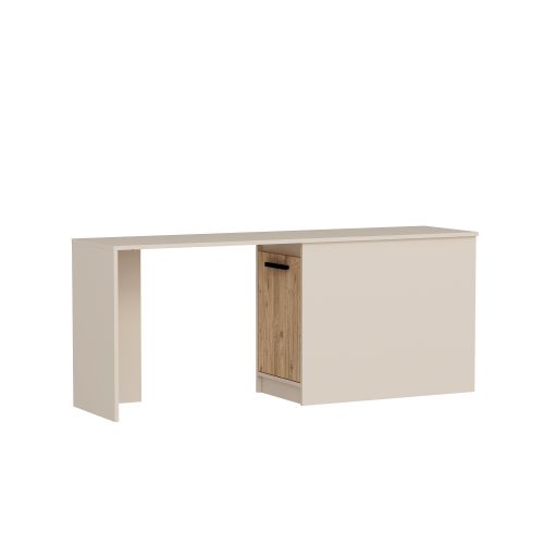 Newra - Atlantic Pine, Beige Atlantic PineBeige Study Desk slika 5