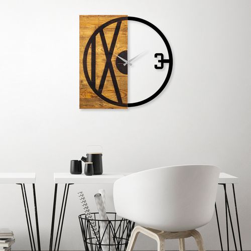 Wallity Ukrasni drveni zidni sat, Wooden Clock 24 slika 3