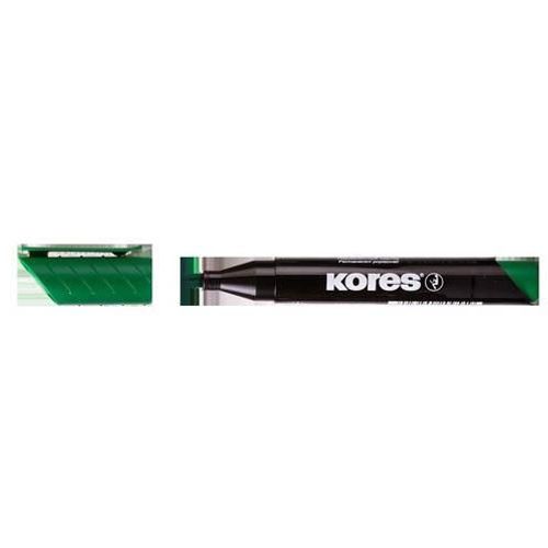 Flomaster Kores, permanent marker, 2093, 1-3 mm, zeleni slika 2