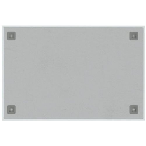 Zidna bijela magnetna ploča od stakla 60 x 40 cm slika 19