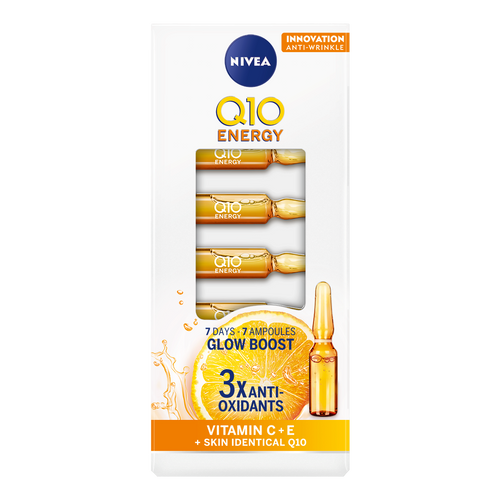 NIVEA Q10 Energy Anty Age ampule za negu lica 7x1ml slika 1