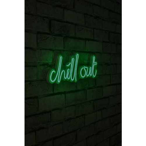 Wallity Ukrasna plastična LED rasvjeta, Chill Out - Green slika 10