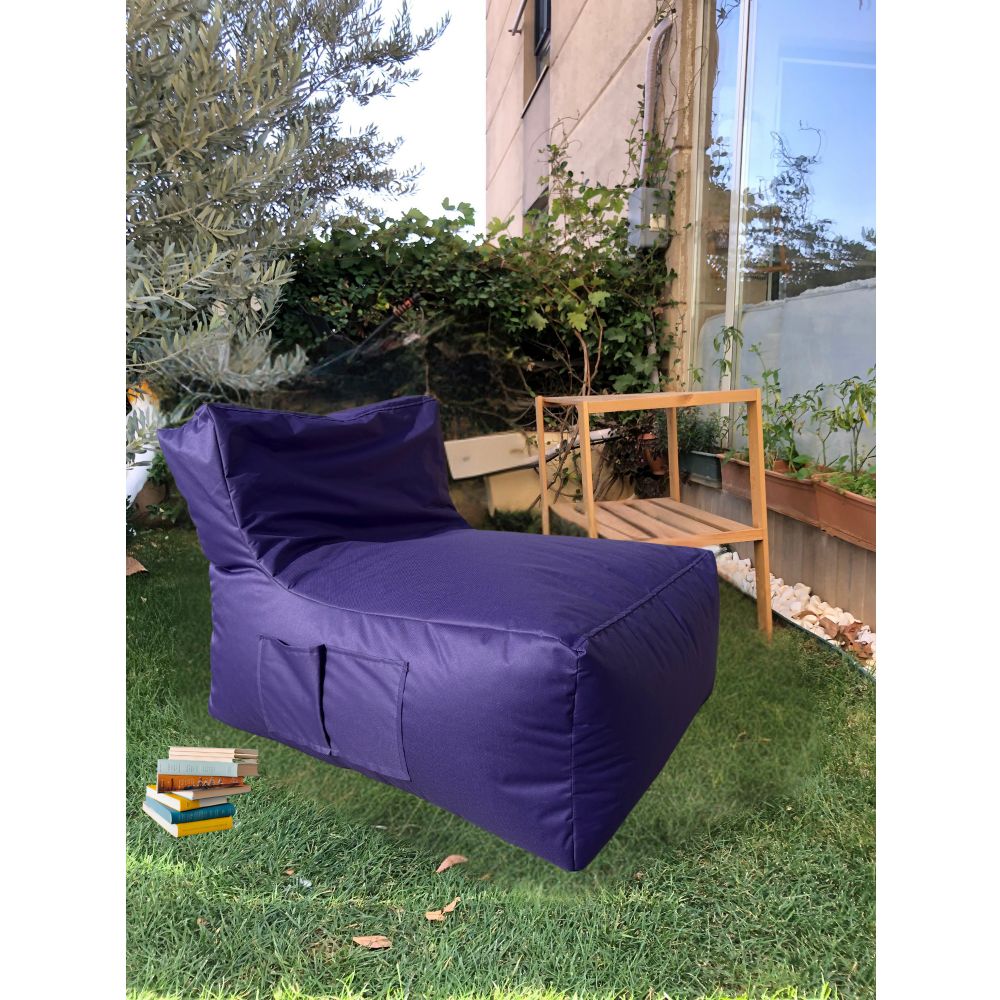 XXL Sedir - Ljubičasti Bean Bag slika 1
