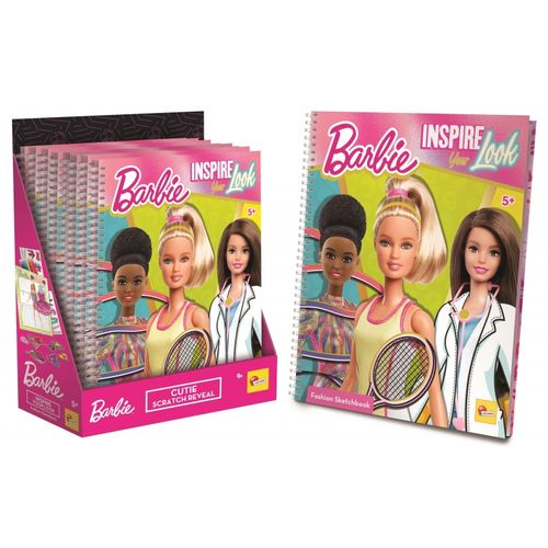 Barbie Sketch Book Inspire Your Look Lisciani 12617 slika 1