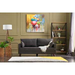 Bella Sofa For 2 Pr - Anthracite Anthracite 2-Seat Sofa