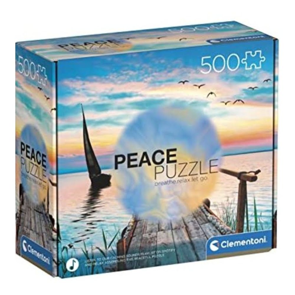 Clementoni Puzzle Peace Peaceful Wind 500kom slika 1