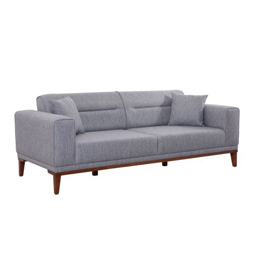 LİONES-TKM1-1008 Sivi Sofa-Bed Set slika 4