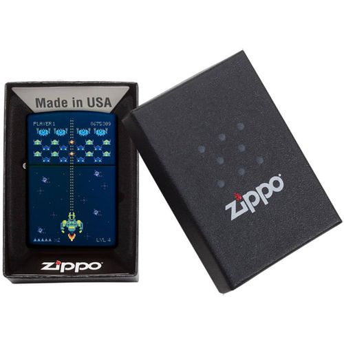 Zippo upaljač metalni na benzin 49114 slika 2