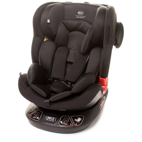 4Baby autosjedalica grupa 0+/1/2/3 (0-36 kg) Space-Fix Black slika 1