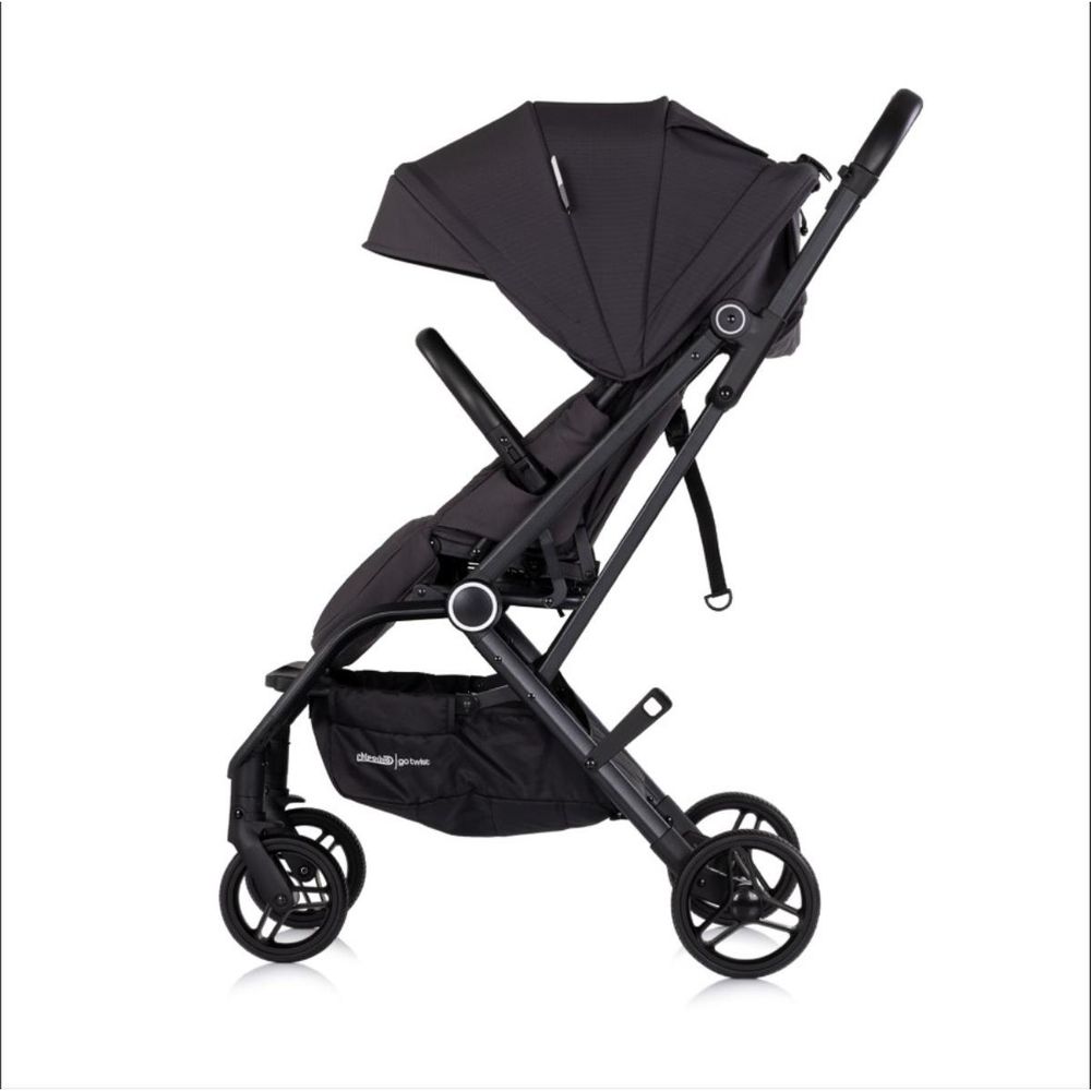 Chipolino Kolica sa rotirajućim sjedištem 360° Go Twist Lkgt02601ch, Charcoal slika 2